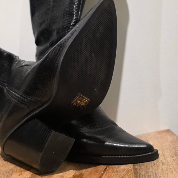 Aldo Knee Length Cowboy Boots - Picture 2 of 6